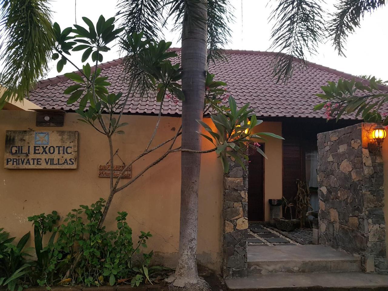 Gili Exotic Villa Gili Trawangan Exteriér fotografie